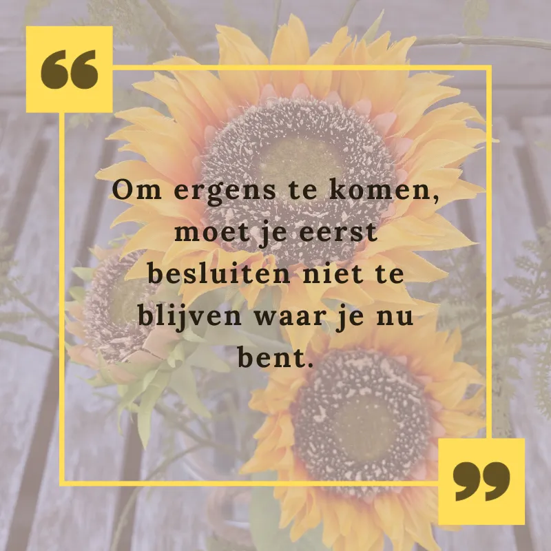 Inspirerende quote